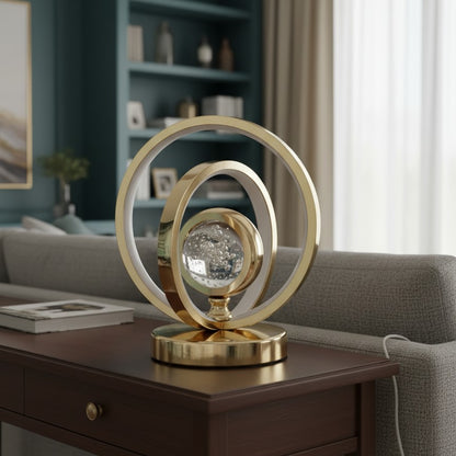 Creative round decorative table lamp for home décor