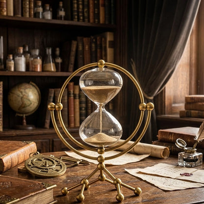 Metal Frame 30 Minutes Timer Hourglass