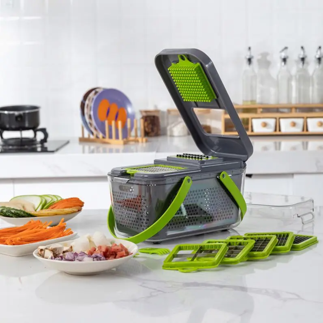 22pc Veggie Cutter Slicer