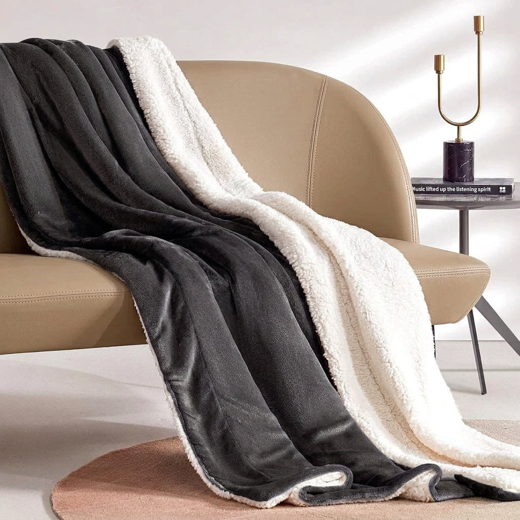 6x6 Double-Sided Sherpa Blanket