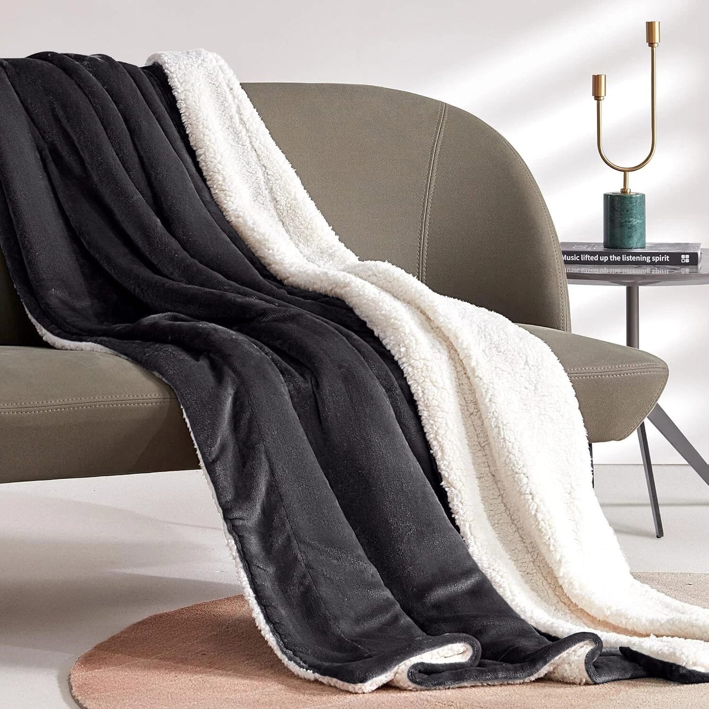 6x6 Double-Sided Sherpa Blanket