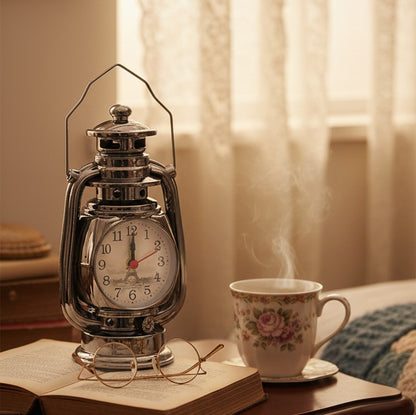 Retro Lamp Alarm Clock