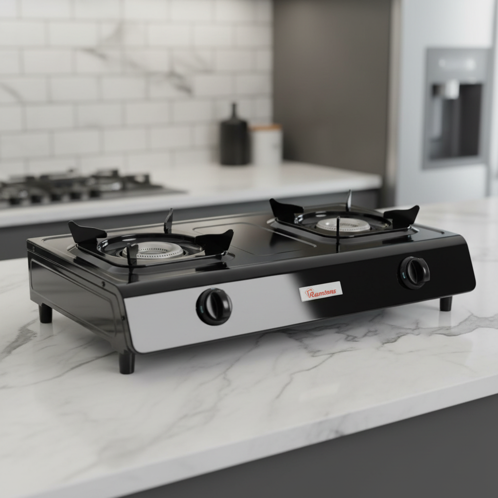 2 Burner Table Top Gas Stove