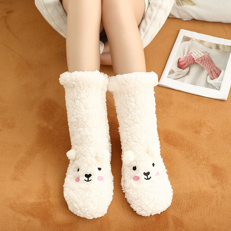 1 Pair Foot Warmer Socks for Bed and Office