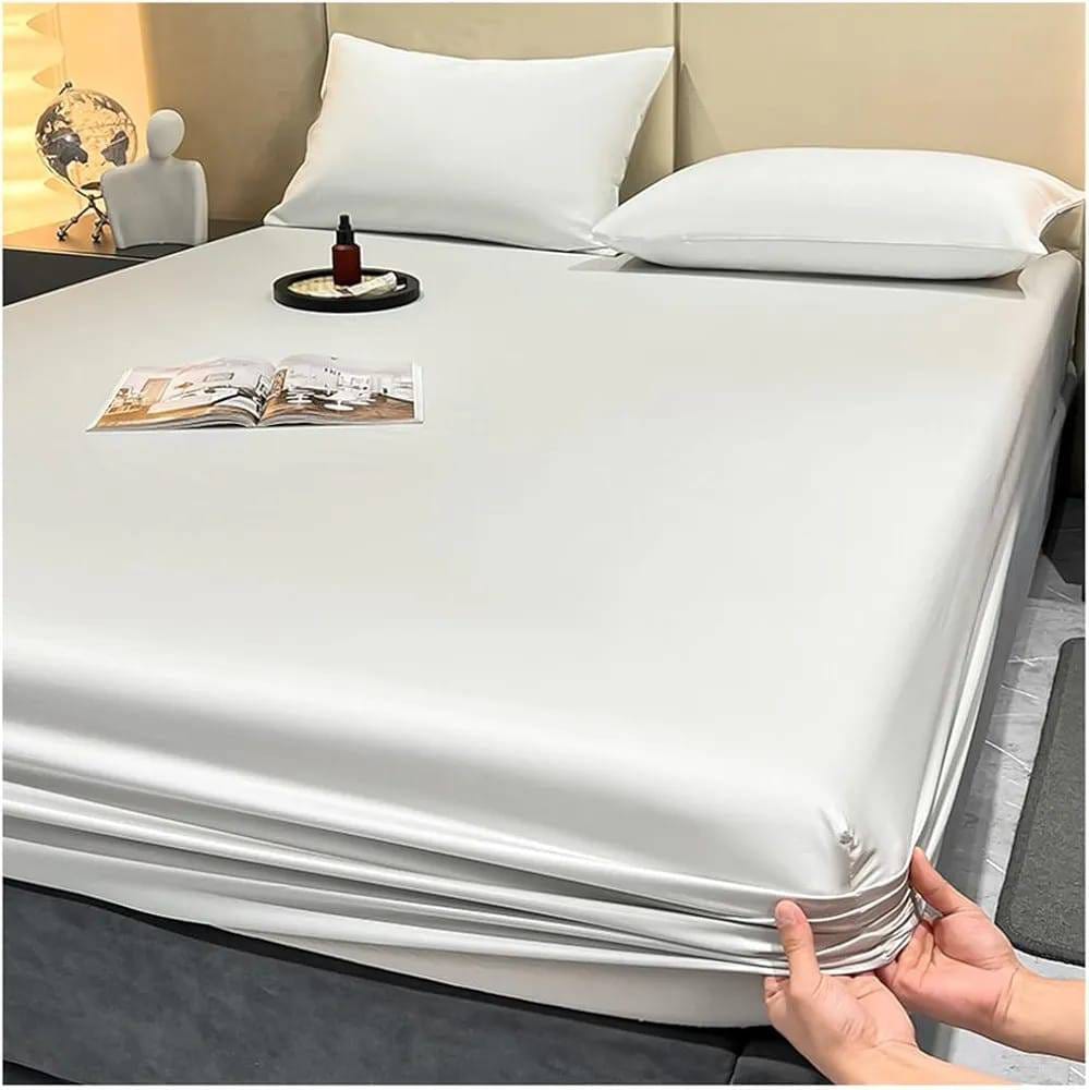Waterproof Fitted Sheet & Bamboo Mattress Protector Bed Cover