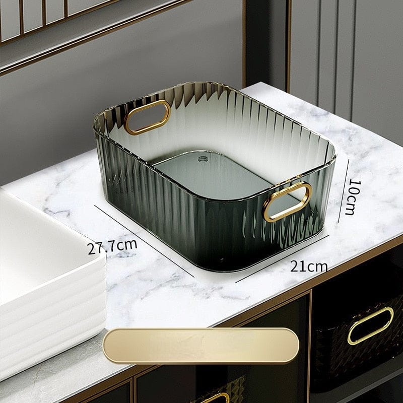 Gold Handle Container