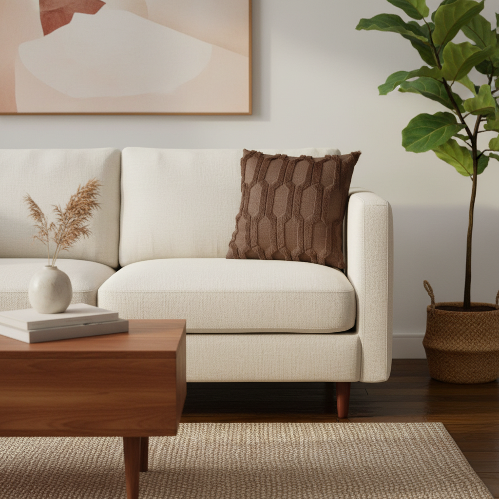 Soft Solid Fluffy Cushion Cover