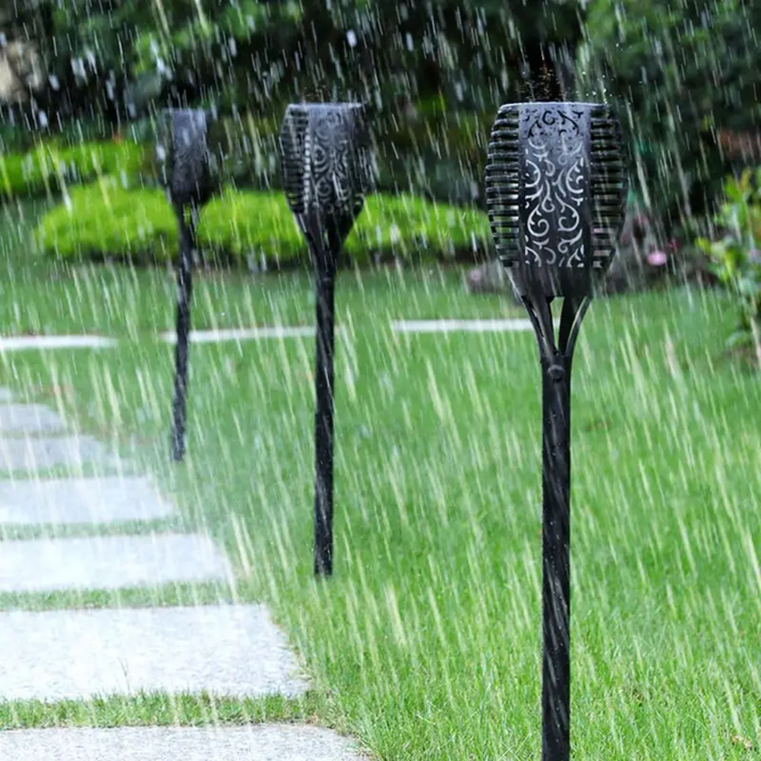 6Pc LED Solar Flame Lamps