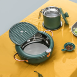 Nordic Green Frying Pot