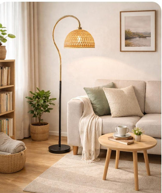 160cm rustic style floor lamp for home and office corner lighting
