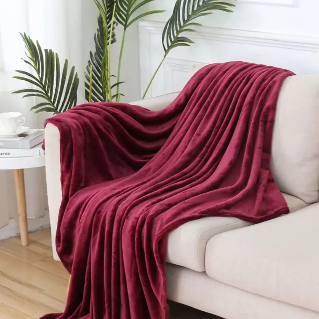 Plain Fleece Blanket