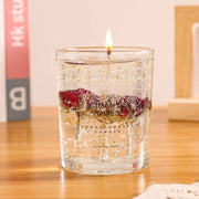 Jelly soy wax scented candle for relaxing and romantic ambiance