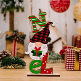 Wooden Christmas Desktop Ornaments