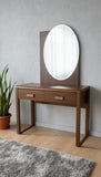 Wooden Dressing Table With Mirror