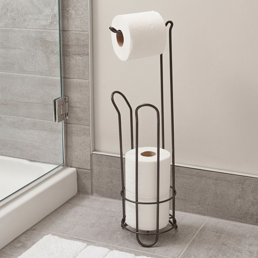 Metallic Toilet Tissue Holder