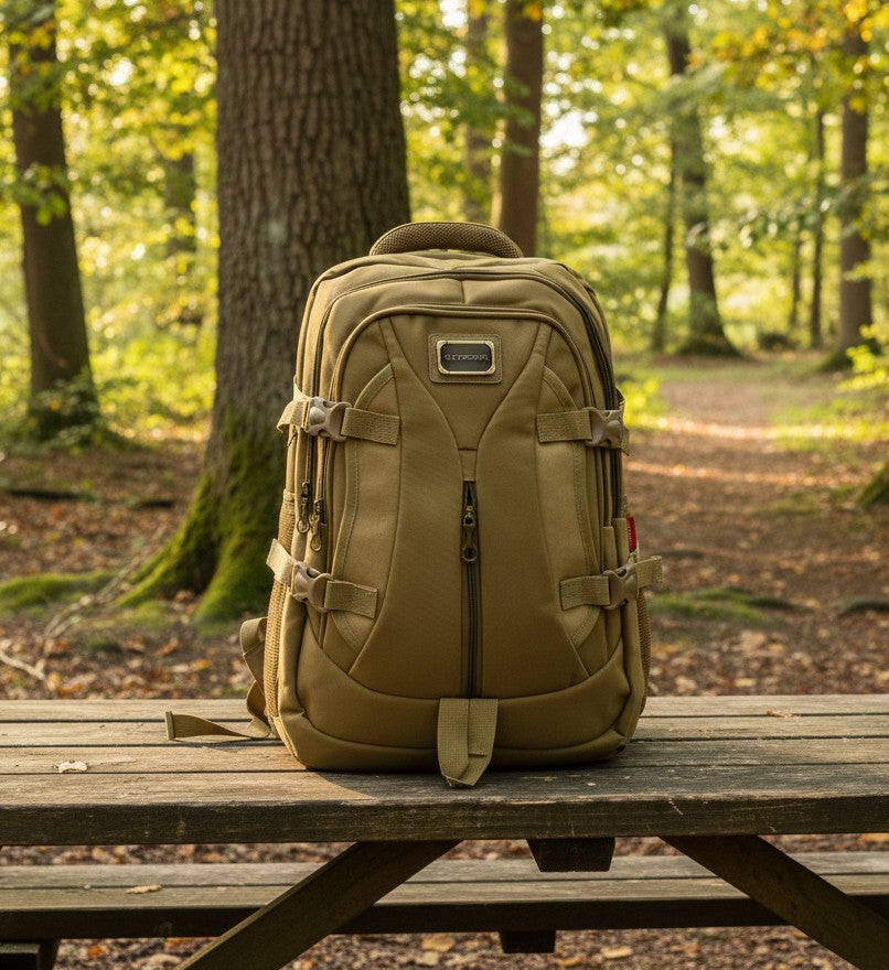 Heavy capacity junior high school and college backpack made of Oxford material