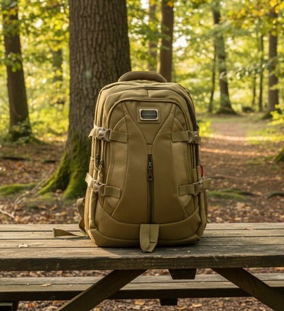 Heavy capacity junior high school and college backpack made of Oxford material