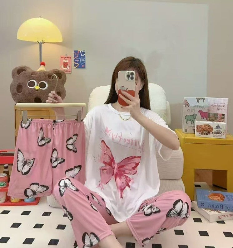 3Pc Ladies Pajama Set