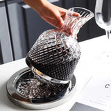 1.5Litres-360⁰ Rotating Wine Decanter
