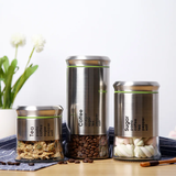 3-Piece Tea, Sugar & Coffee Canister Set