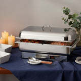 Electric Chafing Dish with Stainless Steel Cover