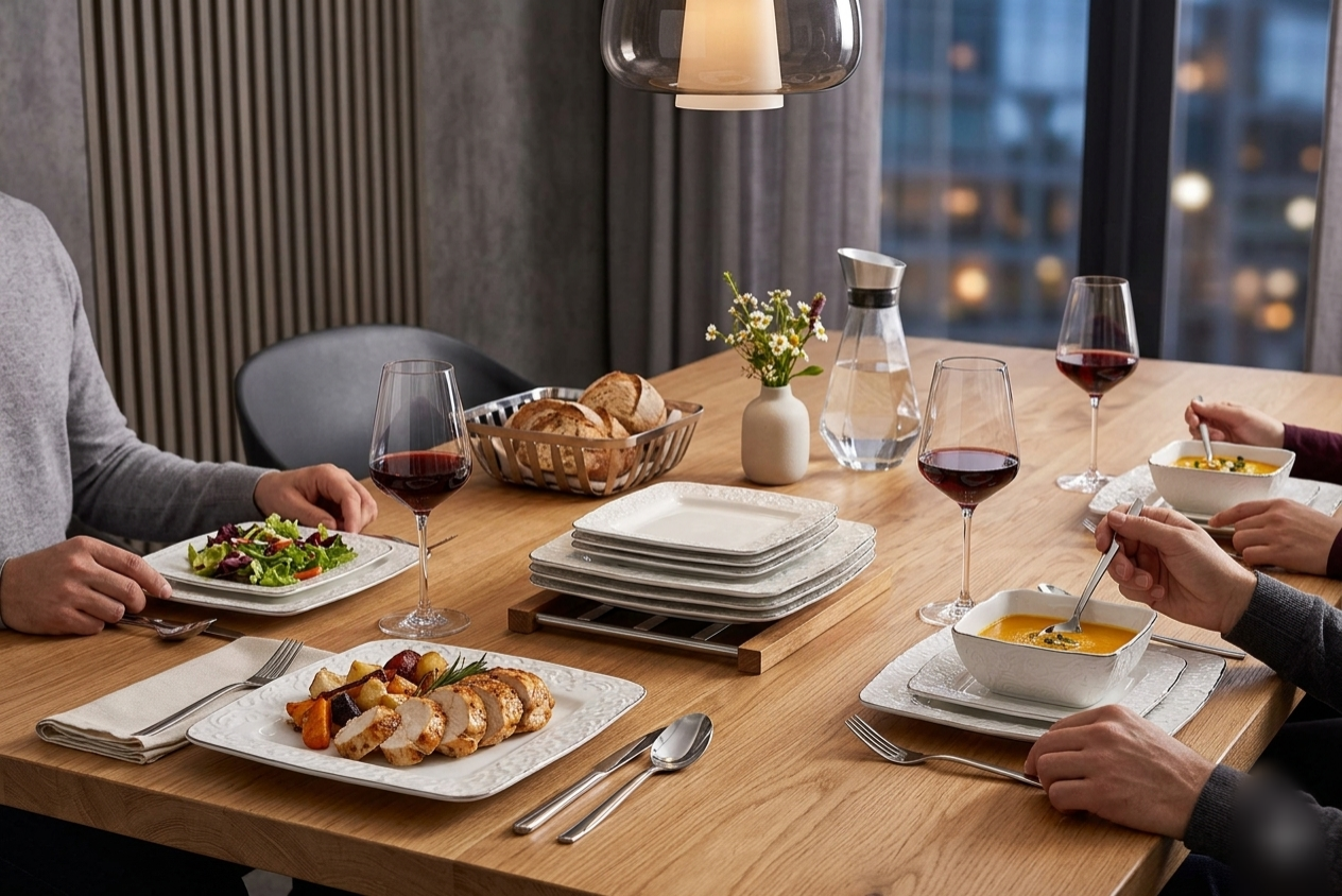 24 Piece Dinner Set