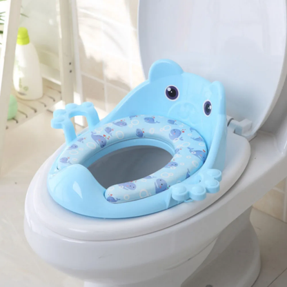 Kid's Cushioned Toilet Seat