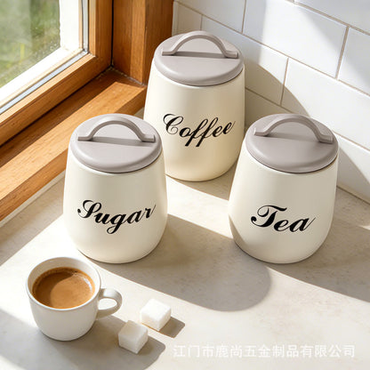 3pcs Nordic Kitchen Storage Jar Set