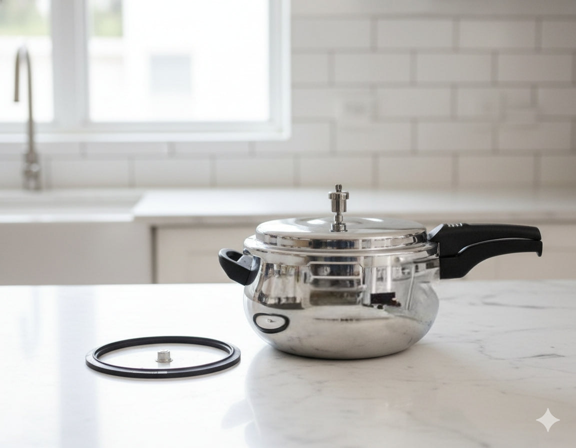 Aluminium Maple Pressure Cooker
