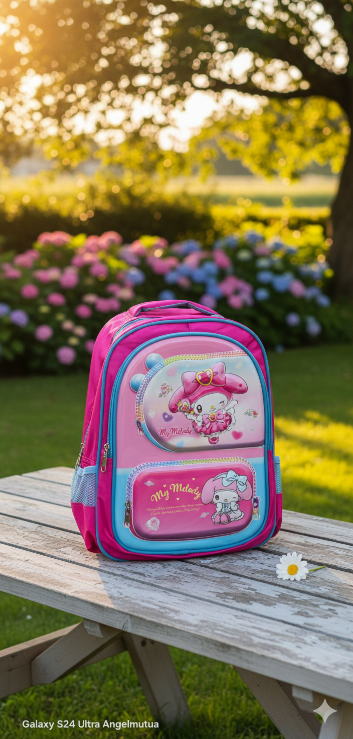 Cartoon Themed School Backpack