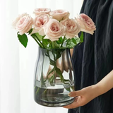 Wide Nordic Glass Vase