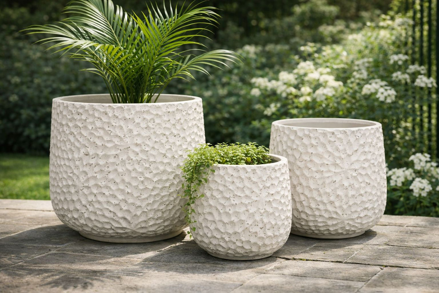 Concrete Planter Set