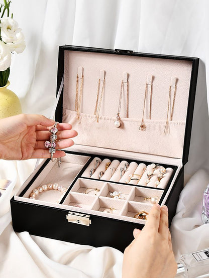 Large Capacity Travel Jewelry Bag Organizer