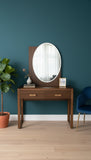Wooden Dressing Table With Mirror