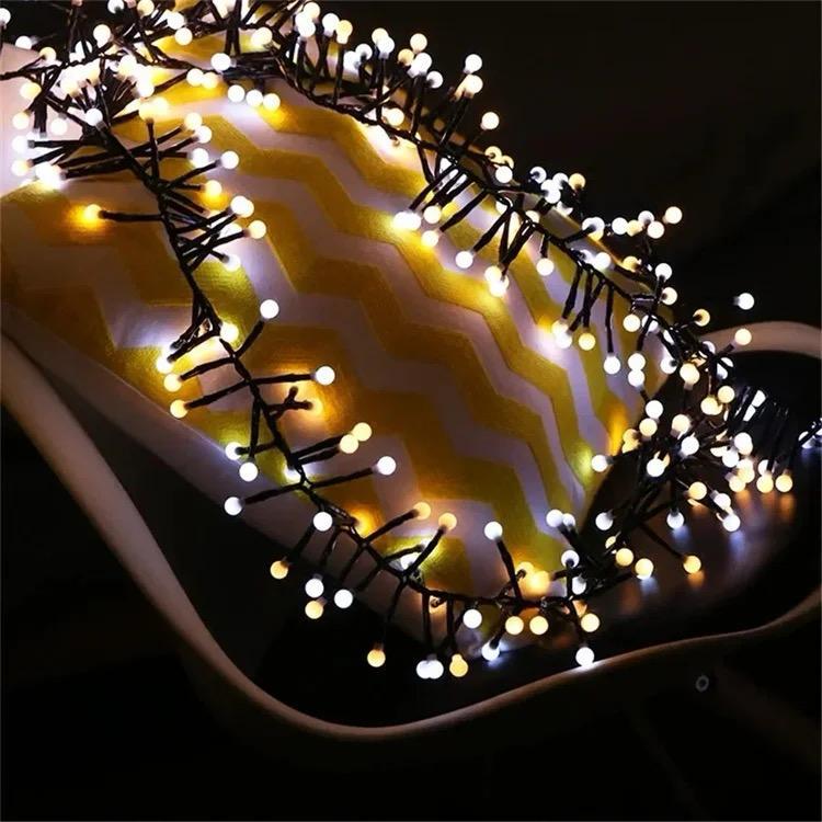 10m Fairy Christmas Lights With 100 Rubber String Bulbs