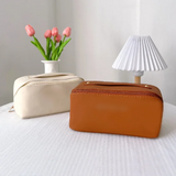 Leather Cosmetic Storage Bag