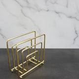 Minimalist Style Metallic Serviette Holder