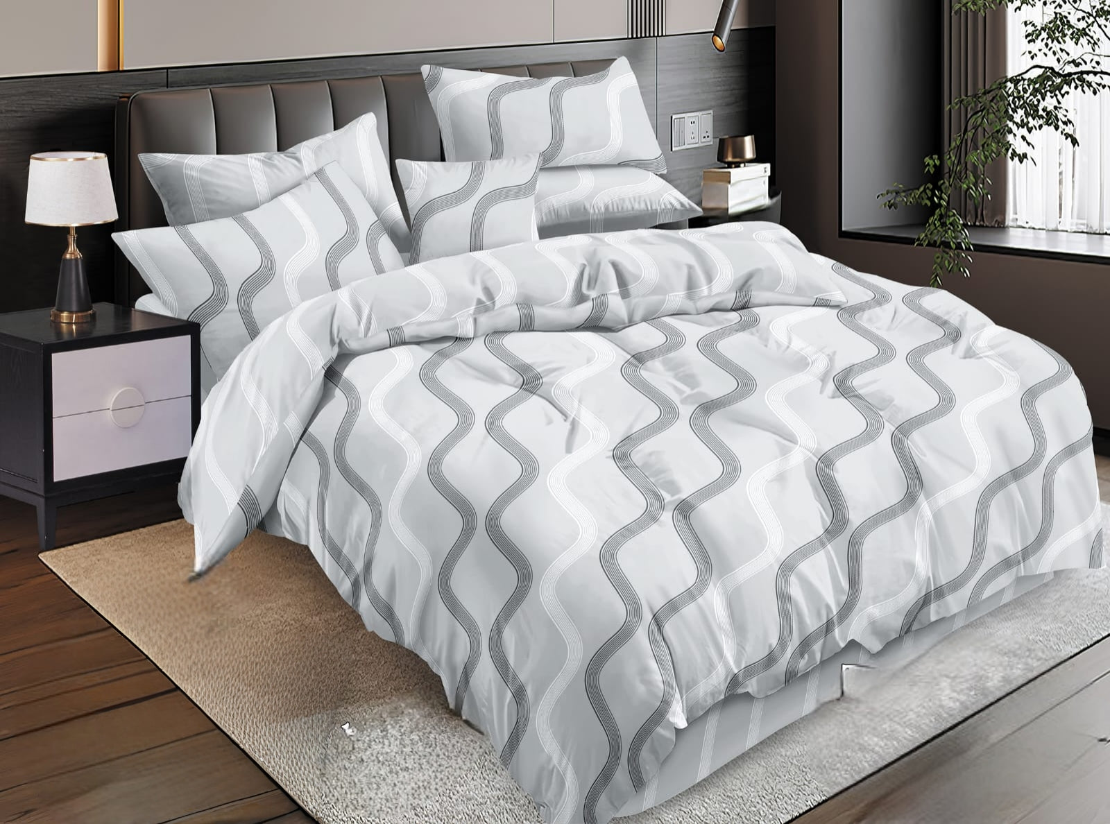6 Piece Duvet Cover Set