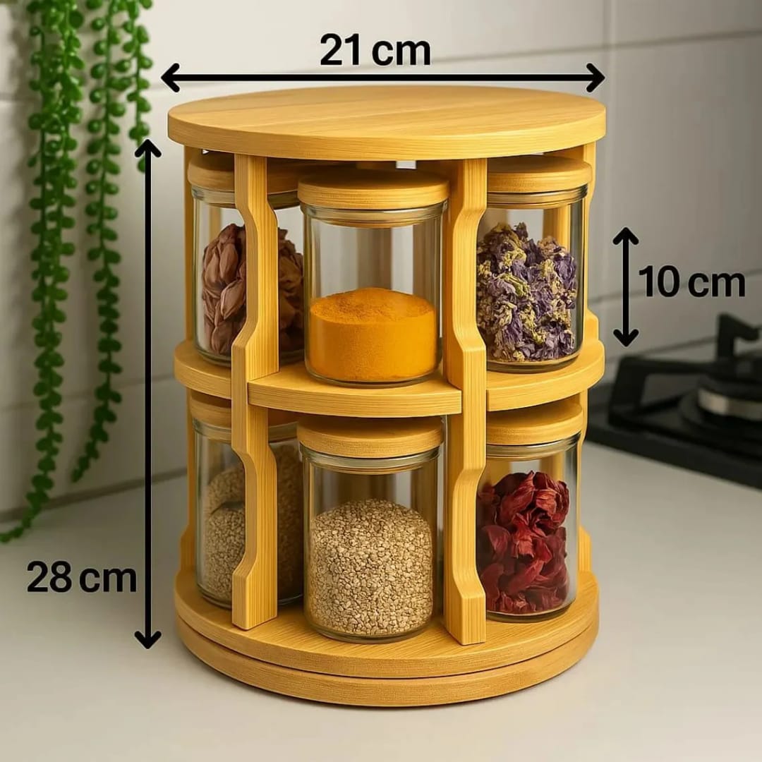 Rotating Spice Rack