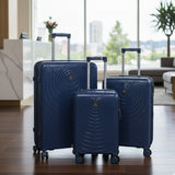 3 In 1 Unbreakable Rubber Suitcase Set