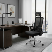 High Back Ergonomic Mesh Office Chair with Adjustable Headrest and Lumbar Support