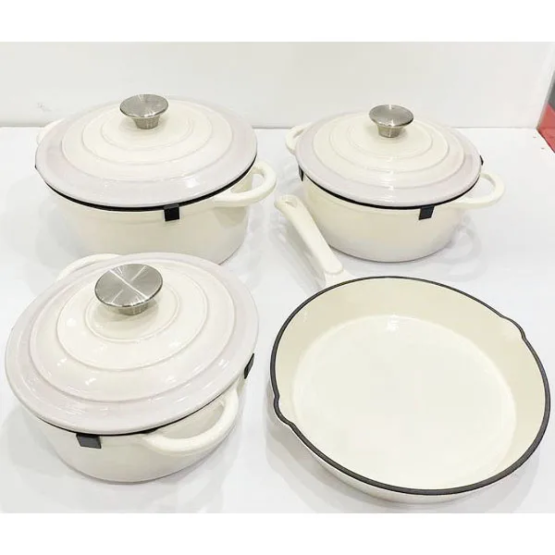 7-Piece Cast Iron Cookware Set