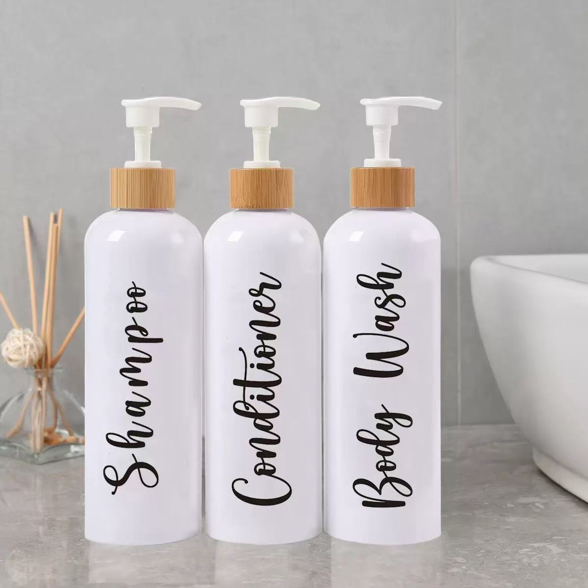 3in1 Ceramic Shampoo Dispenser