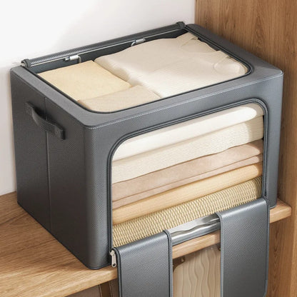 Metallic Frame Storage Boxes