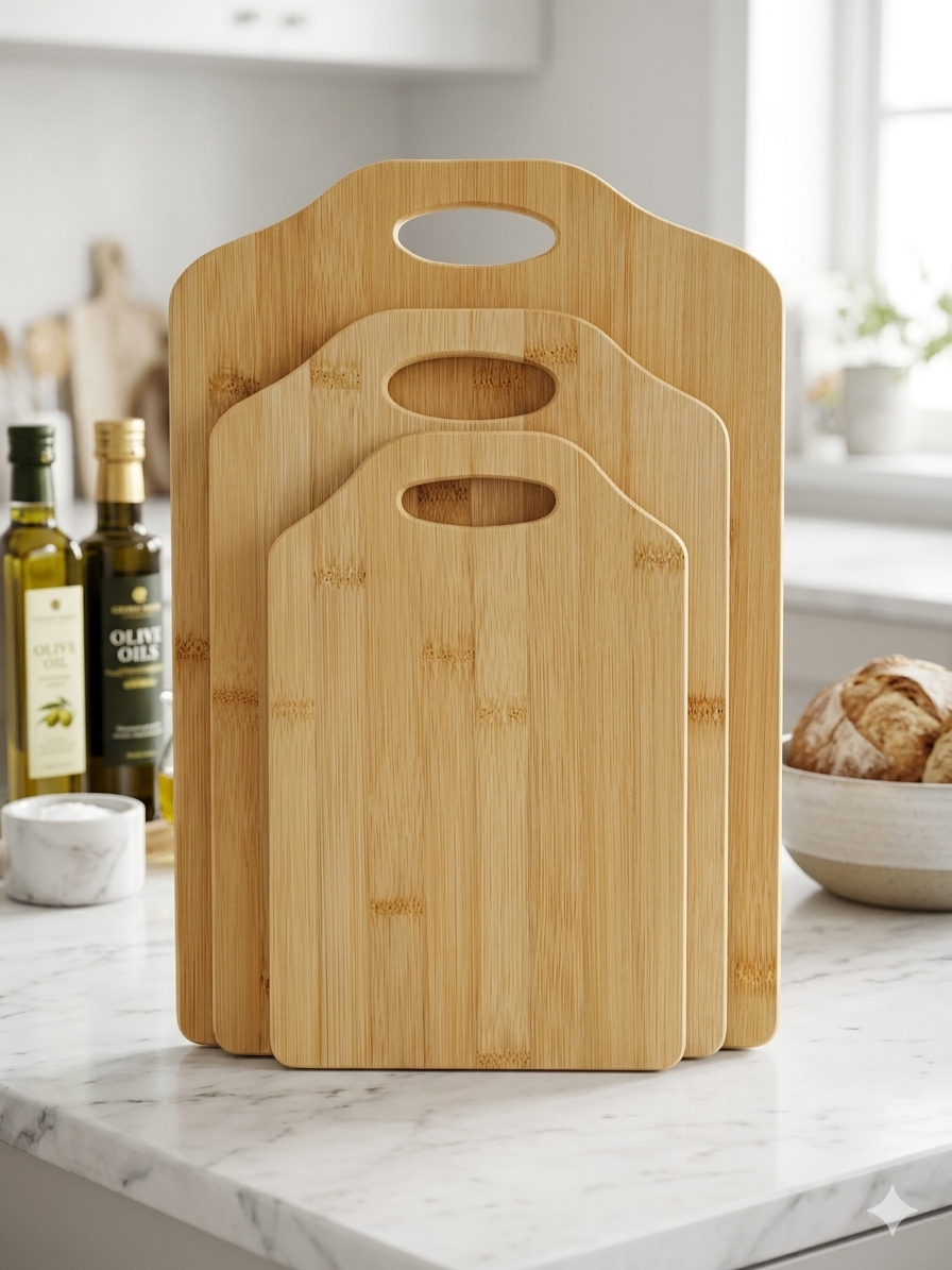 3 In 1 Chopping Board Set