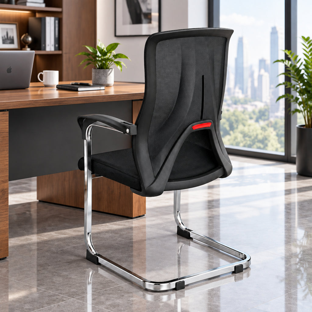 Meshed Waiting Chair
