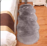 Faux Fur Carpet Irregular Shape