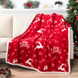 Double-Layered Christmas Blanket