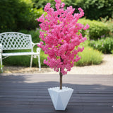 Artificial Flower With Pot Stand