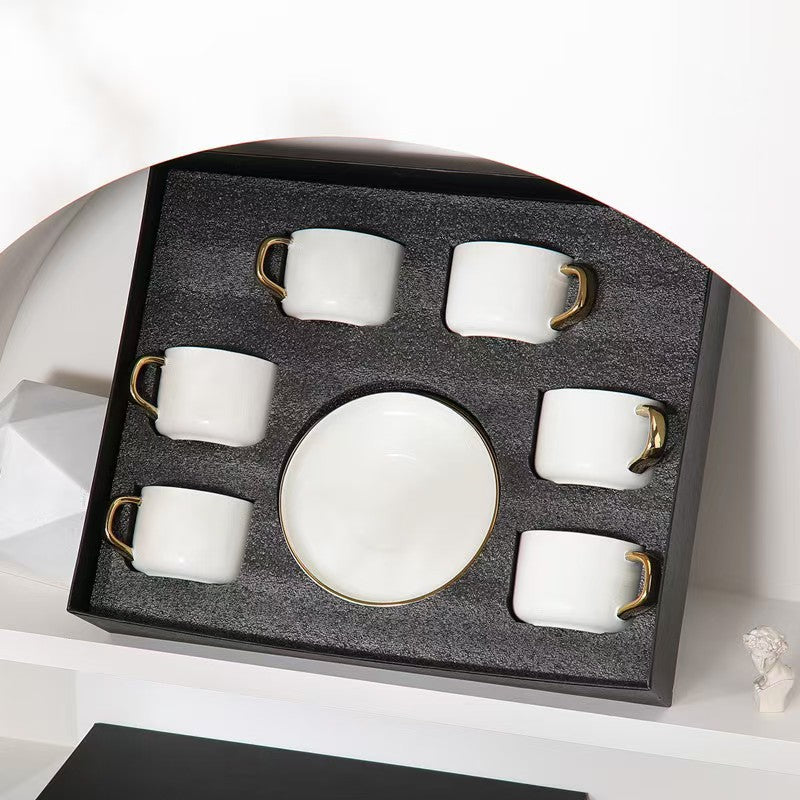12pcs Ceramic Coffee and Tea Cups Set